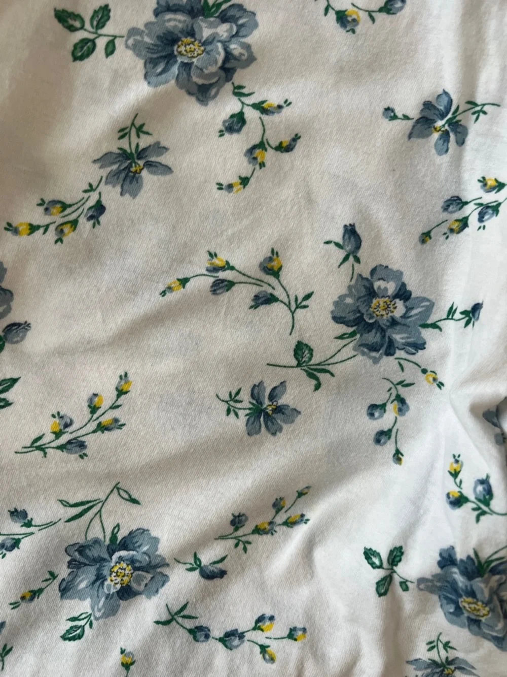 Vintage Victoria’s Secret Wrap Floral Maxi Bridal 100% Cotton Cottagecore Robe